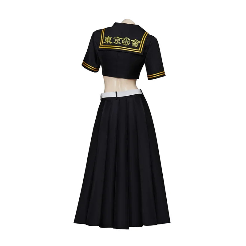 Anime Tokyo Revengers Mikey Manjiro Sano Cosplay Costume