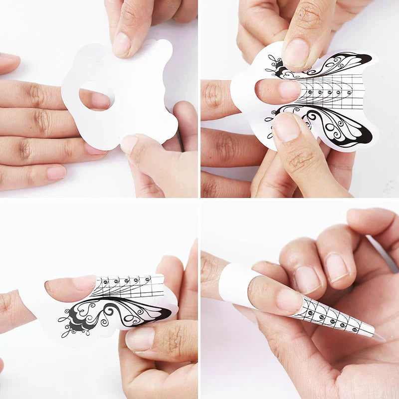 Nail Form Nail Paper Holder Tools Forms For