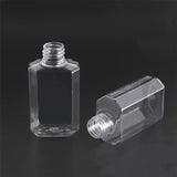Transparent Bottle With Flip Cap Plastic Hand