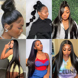 Full Lace Frontal Wig Human Hair Pre Plucked