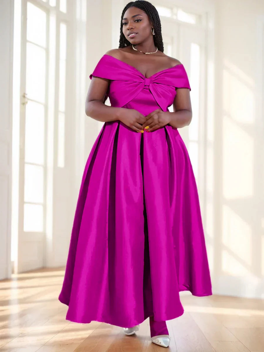 Maxi Puffy Formal Dresses For Women Off The
