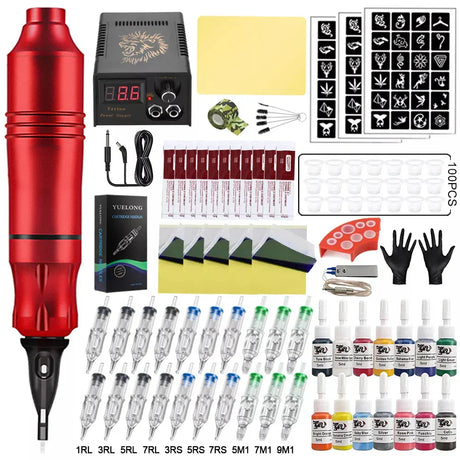 Tattoo Machine Kits Tattoo Power Supply Rotary Pen