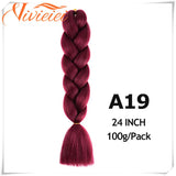Pink Ombre Jumbo Braids Hair Extensions