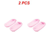 Reusable Spa Gel Socks Moisturizing Whitening Exfoliating