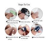 Short Nails Set Press On Handmade Professional Nails