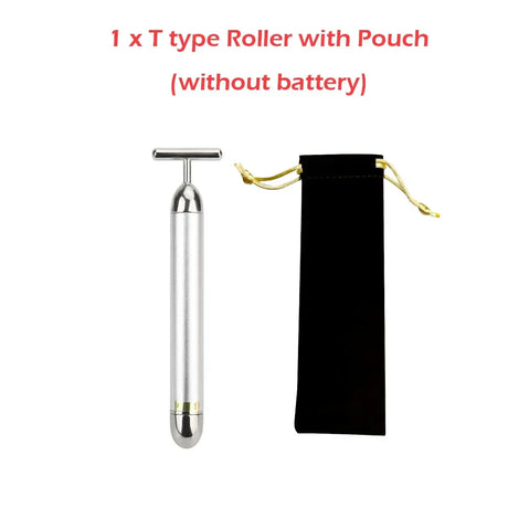 T-Shape Energy Beauty Bar Vibrating Facial Roller