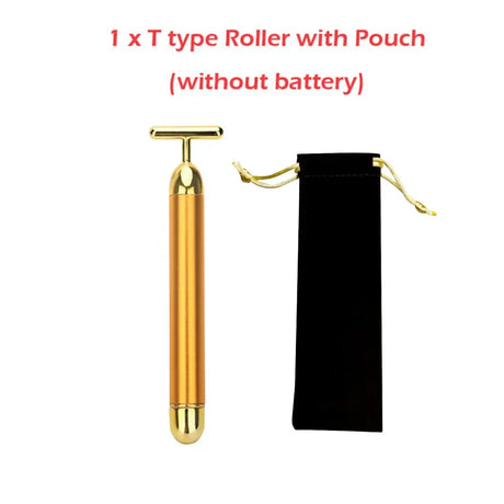 T-Shape Energy Beauty Bar Vibrating Facial Roller
