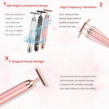 T-Shape Energy Beauty Bar Vibrating Facial Roller