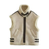 Trafza Winter Fur Vest Women Faux Sheepskin Fur