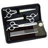 White Curved Scissors Pet Grooming Scissors