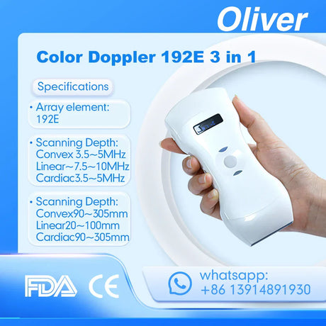 Wireless Ultrasound Probe Scanner Portable Bluetooth Machine Wifi