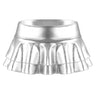 Women Shiny Metallic Low Rise Ruffled Pole Dance