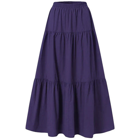 Yk Aesthetic Fairycore Vintage Pleated Skirt Korean Fashion