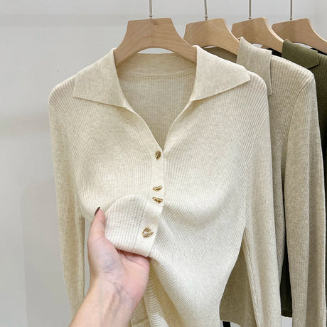 Yitimoky V Neck Knitted Cardigan For Women Fall