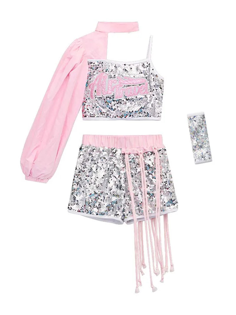 Jazz Dance Hip-Hop Costume Urban Dance Girl