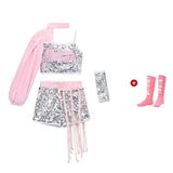 Jazz Dance Hip-Hop Costume Urban Dance Girl