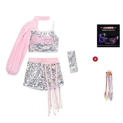 Jazz Dance Hip-Hop Costume Urban Dance Girl