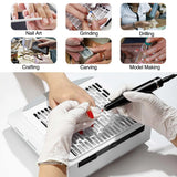 Upgraded Nail Vacuum Cleaner Powerful Professional Nail Dust