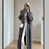 White Long Cardigan For Women Winter Clothes Knitted
